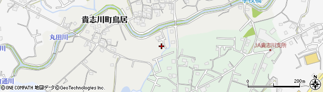 和歌山県紀の川市貴志川町鳥居104周辺の地図