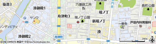 丸喜寿司周辺の地図