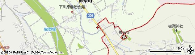 香川県善通寺市櫛梨町757周辺の地図