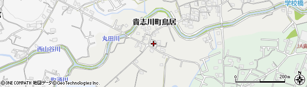 和歌山県紀の川市貴志川町鳥居229周辺の地図