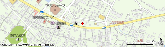 観音寺信用金庫詫間支店周辺の地図