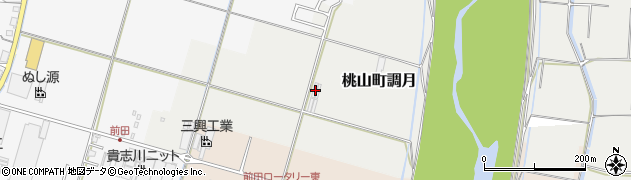 和歌山県紀の川市桃山町調月2048周辺の地図