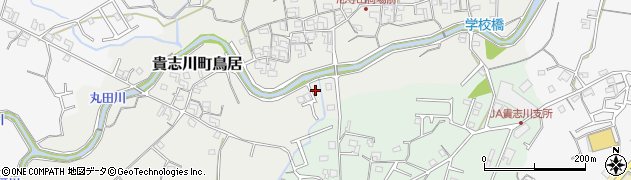 和歌山県紀の川市貴志川町鳥居103周辺の地図