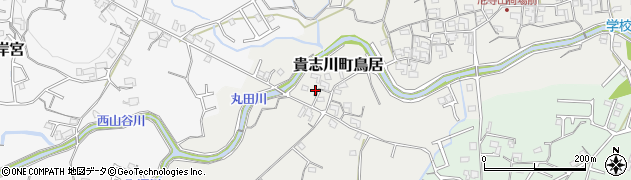 和歌山県紀の川市貴志川町鳥居248周辺の地図