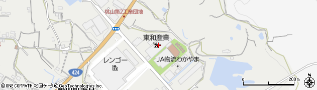東和産業桃山工場周辺の地図