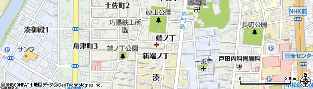 和歌山県和歌山市出口端ノ丁46周辺の地図