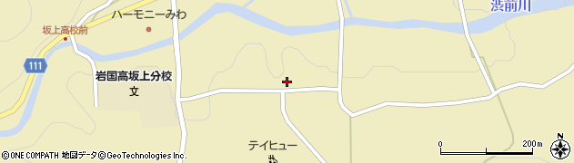 山口県岩国市美和町渋前1181周辺の地図