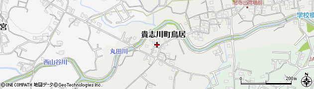 和歌山県紀の川市貴志川町鳥居243周辺の地図