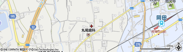 香川県丸亀市綾歌町岡田上1753周辺の地図