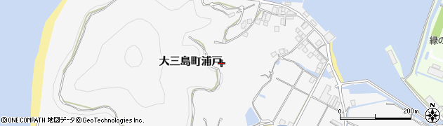 愛媛県今治市大三島町浦戸周辺の地図