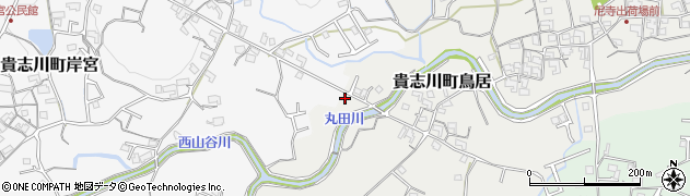 和歌山県紀の川市貴志川町鳥居64周辺の地図