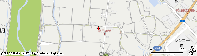 和歌山県紀の川市桃山町調月2169周辺の地図
