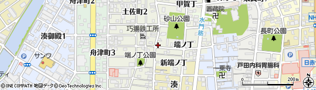 和歌山県和歌山市出口端ノ丁6周辺の地図