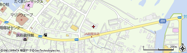 ＪＡ香川県詫間周辺の地図