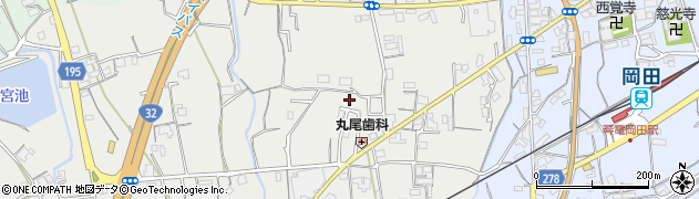 香川県丸亀市綾歌町岡田上1780周辺の地図