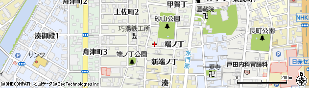 和歌山県和歌山市出口端ノ丁8周辺の地図