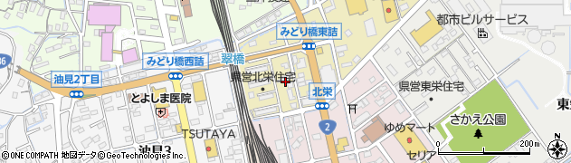 広島県大竹市北栄2周辺の地図