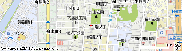 和歌山県和歌山市出口端ノ丁10周辺の地図
