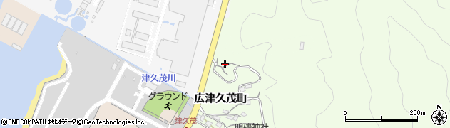 津久茂公園周辺の地図