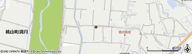 和歌山県紀の川市桃山町調月2160周辺の地図