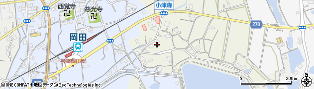 香川県丸亀市綾歌町岡田東2263周辺の地図