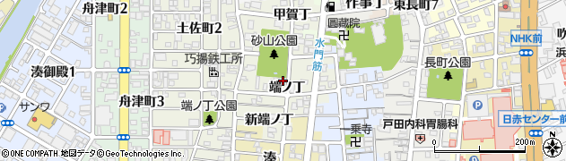 和歌山県和歌山市出口端ノ丁19周辺の地図