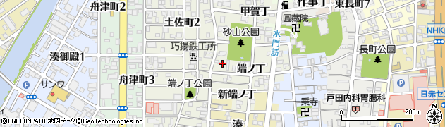和歌山県和歌山市出口端ノ丁4周辺の地図