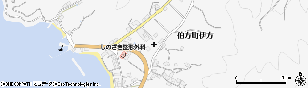 愛媛県今治市伯方町伊方周辺の地図