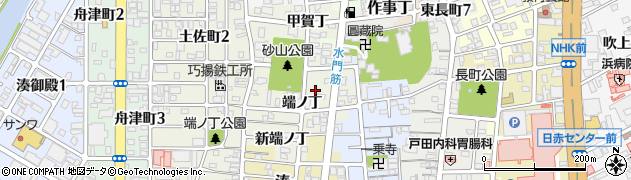 和歌山県和歌山市出口端ノ丁21周辺の地図
