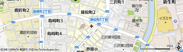 ファミリーマート和歌山雄松町店周辺の地図