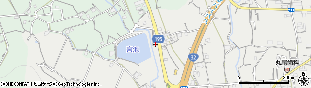 香川県丸亀市綾歌町岡田上3周辺の地図