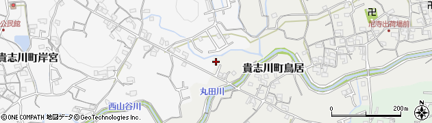 和歌山県紀の川市貴志川町鳥居60周辺の地図
