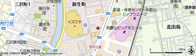 スシロー和歌山新生店周辺の地図