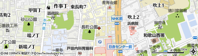 和歌山県和歌山市芝ノ丁周辺の地図