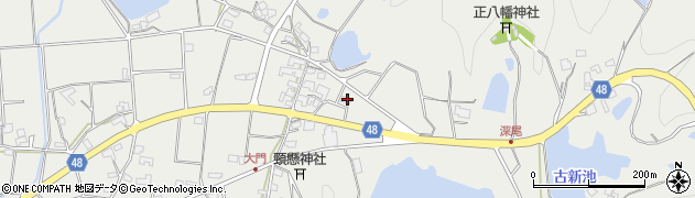 香川県三豊市三野町大見5161周辺の地図