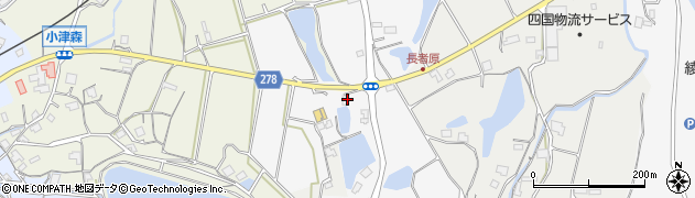 香川県丸亀市綾歌町栗熊西2095周辺の地図