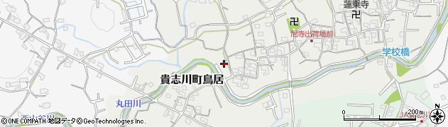 和歌山県紀の川市貴志川町鳥居3周辺の地図