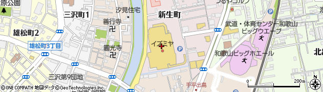 １００円ショップセリア　イズミヤショッピングセンター和歌山店周辺の地図
