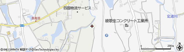 香川県丸亀市綾歌町岡田上2770周辺の地図