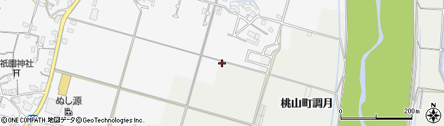 和歌山県紀の川市桃山町調月2028周辺の地図