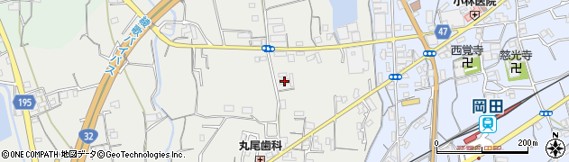 香川県丸亀市綾歌町岡田上1627周辺の地図