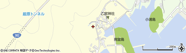 長崎県対馬市厳原町南室217周辺の地図
