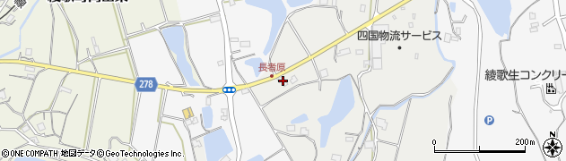 香川県丸亀市綾歌町岡田上2693周辺の地図