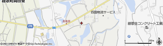香川県丸亀市綾歌町岡田上2714周辺の地図