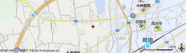 香川県丸亀市綾歌町岡田上1633周辺の地図