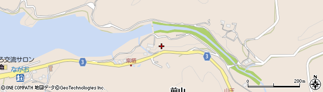 香川県さぬき市前山周辺の地図