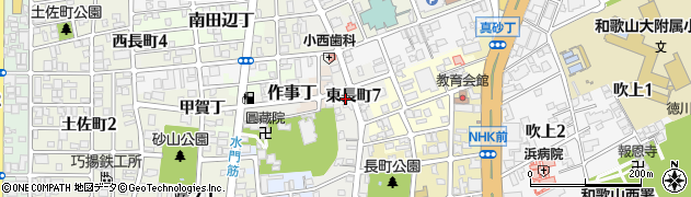 和歌山県和歌山市東長町7丁目周辺の地図