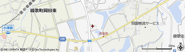 香川県丸亀市綾歌町栗熊西2086周辺の地図
