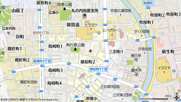 〒640-8124 和歌山県和歌山市雄松町の地図