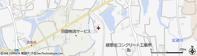 香川県丸亀市綾歌町栗熊西416周辺の地図